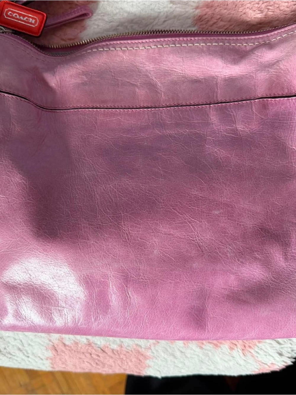 Coach pink Poppy Perri Hippie - Picture 2 of 3